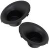 2pcs Black Car Front Fog Light Covers without Hole for Dodge Challenger 2015 2016 2017 2018   68259660AA, 68259661AA