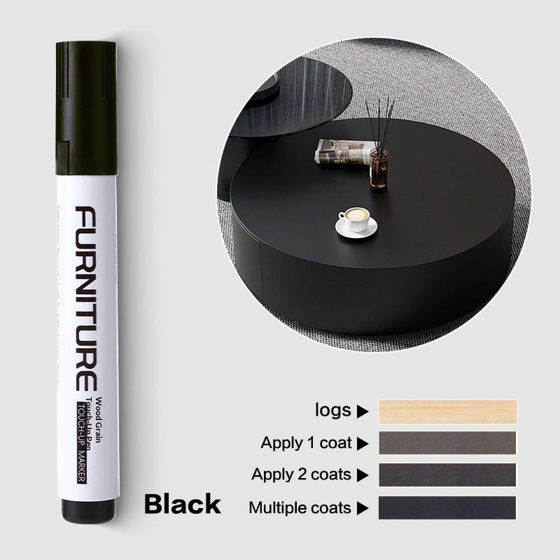 Wood Composite Grain Paint Furniture Touch-Up Markers Pens Wood Floor,Furniture,Scratch Coloring Repair Paint Pens