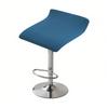 Elastic Cashier Chair Cover All-in-one Dustproof Office Swivel Chair Cover Square Chair Cover for Cashier Rotating Swivel Stool