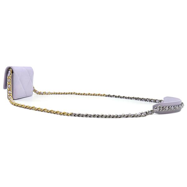 CHANEL AP1787 CHANEL19 CHANEL19 Flap Coin PurseChain wallet lambskin Array