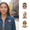 Zinklegierung Retro Cartoon Brosche Reversabzeichen Gesammelt Emaille Pin Schmuck Dekorative Accessoires Geschenk für Erwachsene