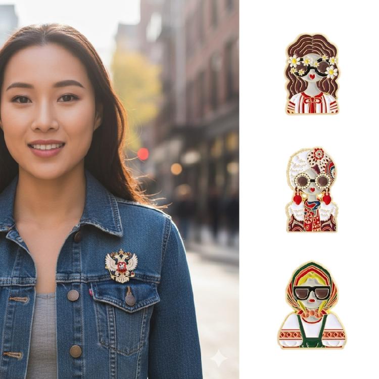Zinklegierung Retro Cartoon Brosche Reversabzeichen Gesammelt Emaille Pin Schmuck Dekorative Accessoires Geschenk für Erwachsene