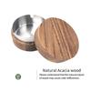 Creative Ashtrays With Lid Desktop Ashtray Stainless Steel Windproof Ash Tray For Smoking Office Home Decoration
