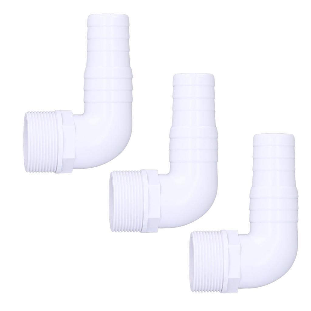 3Pcs Elbow Adapter Connector 90 Degree Fitting for SPX1105Z3 SPX1105Z4 SPX1091Z7