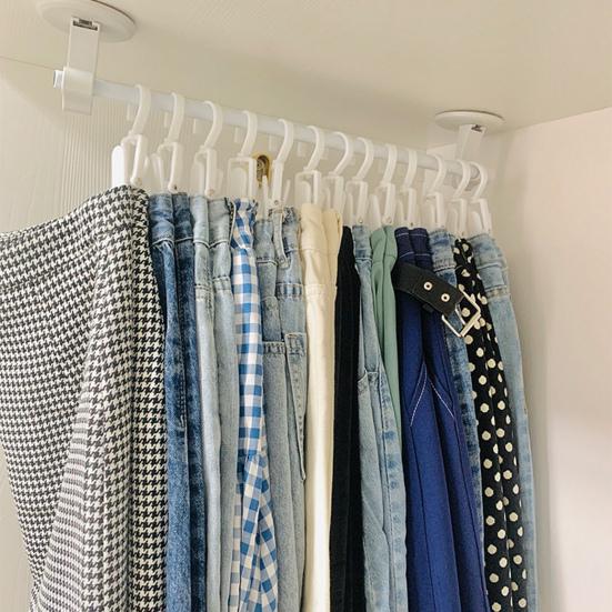 Clip Drying Hanger Windproof Anti-slip Clothing 2Pcs Hat Hooks Rotating Clothespin Hats Towels