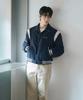 Laurantseoul Signature Varsity Jacket(Navy)