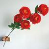 Peony Silk Flower: Large, Single-Head Tabletop/Floor Decoration