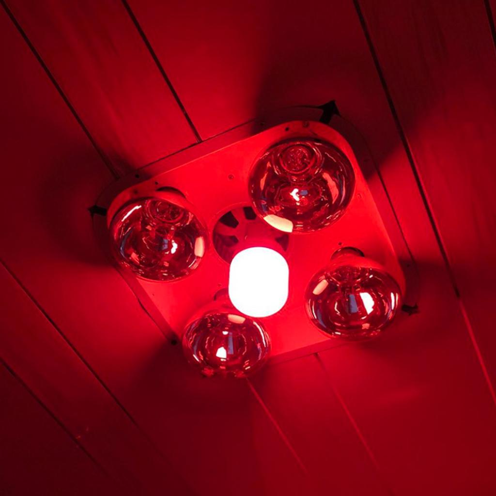 E27 Led Light Bulb Red Lantern Lamp 20w Bulbs Wedding Dc Power 220v Plastic Celebration Screw Wholesale Energy-saving Atmosphere