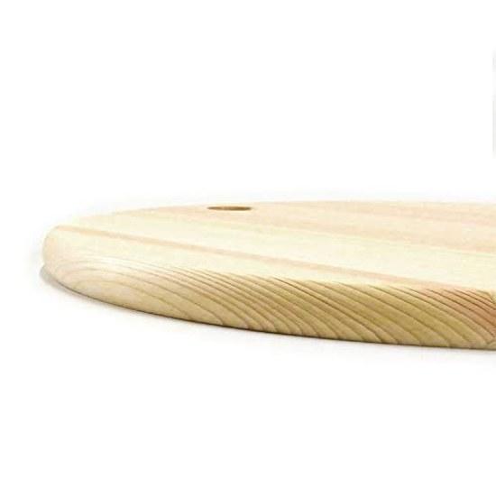 Tosa Ryuu Shimanto Hinoki Round Cutting Board Natural 30cm HC-2400