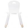 Chaise "Douceur" pour enfant Atmosphera - Blanc