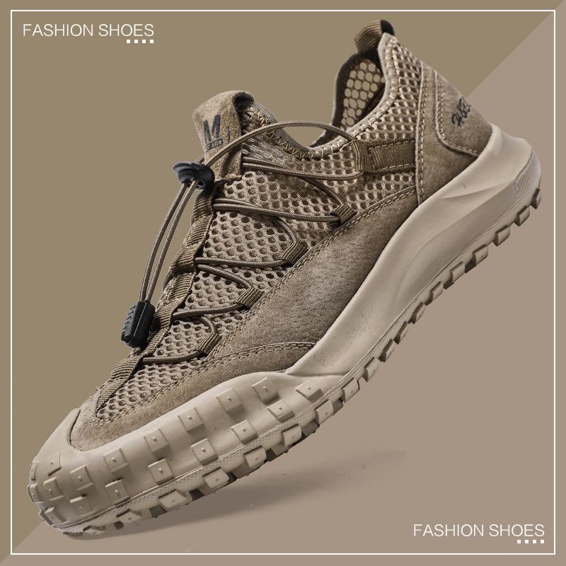 

Уличная сетчатая мужская обувь с полой спортивной сеткой, дышащая обувь 44