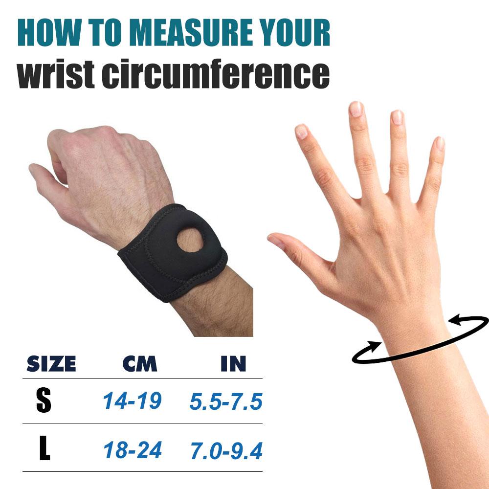 1 Pcs Sports Wrist Brace For Tfcc Tears, Wrist Band With Ring Pad For Ulnar Sided Hand Pain, Support Repetitive Wrist Use Injury
