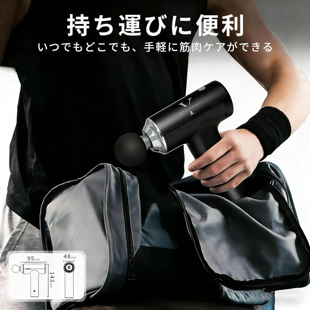 Myofascial Release Gun Handheld Gun [2026 New Evolution] Electric Myofascial Release Gun with 6 Super Powerful Vibration Levels, Quiet Operation, 8mm