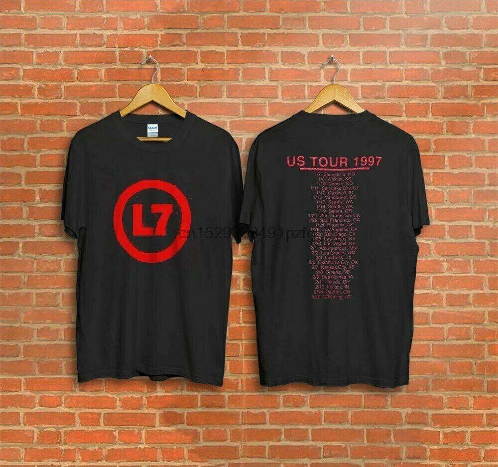 Vintage L7 Band 1997 US tour T-shirt Vintage L7 Band 1997 US tour T-shirt Unisex T-Shirt L