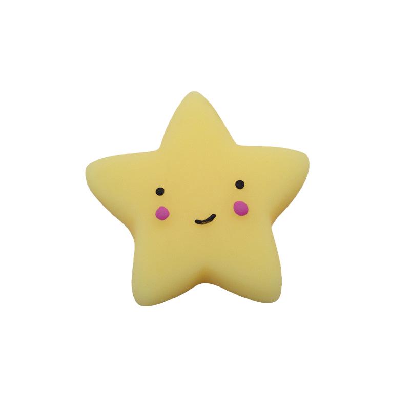 Japan Moe Small Animal Squeeze Toy: Soft Rubber Dumpling Peach