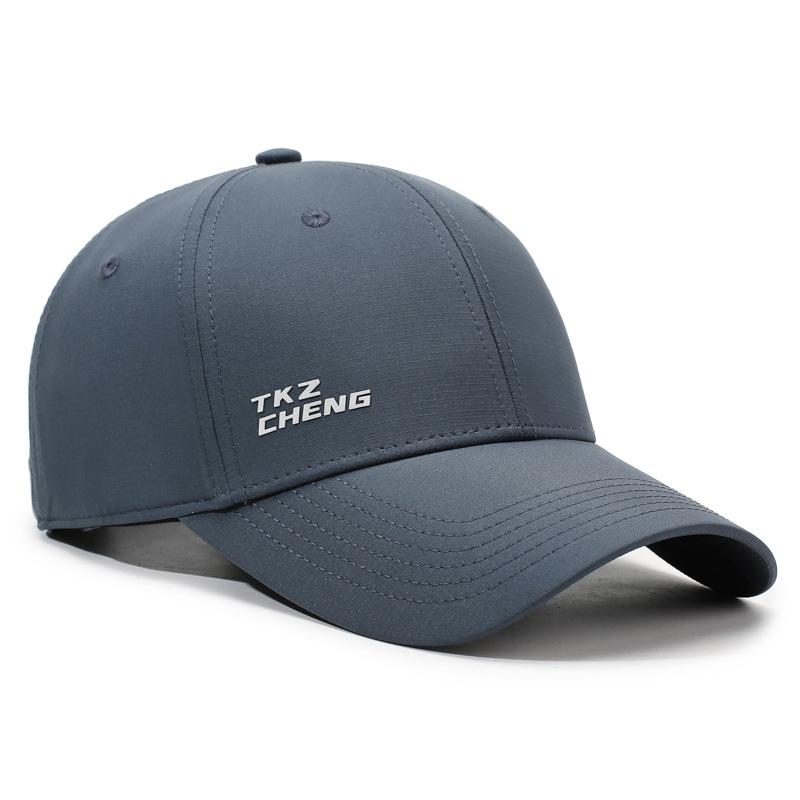 

Men Baseball Cap Spring Summer Thin Quick-Drying Breathable Net Cap Women Outdoor Sports Sun Hat темно-сірий