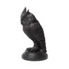 Halloween Eule Krähe Kerzenhalter Gotischer Kerzenständer Desktop Ornamente Harz Heimdekoration Antikes Handwerk Statue
