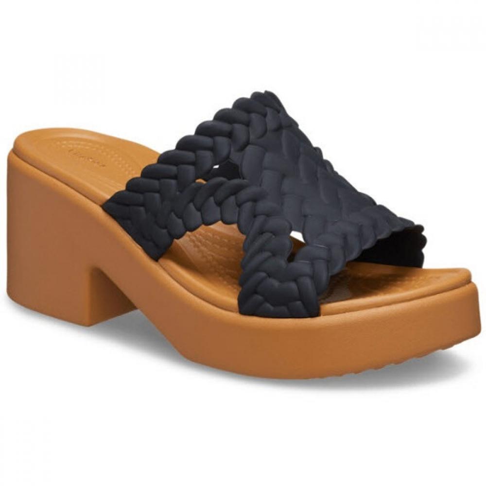 

Сандалии-тапочки Crocs Tqj 209979 001 Brooklyn Woven Slide Heel 250