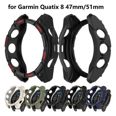 Garmin Quatix 8 Protective Case - 47mm/51mm Hollow Armor Semi-Pack Cover