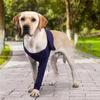 Pet Dogs Denim Anti-licking Protector Sleeve Breathable Support Brace With Magic Stickers For Front