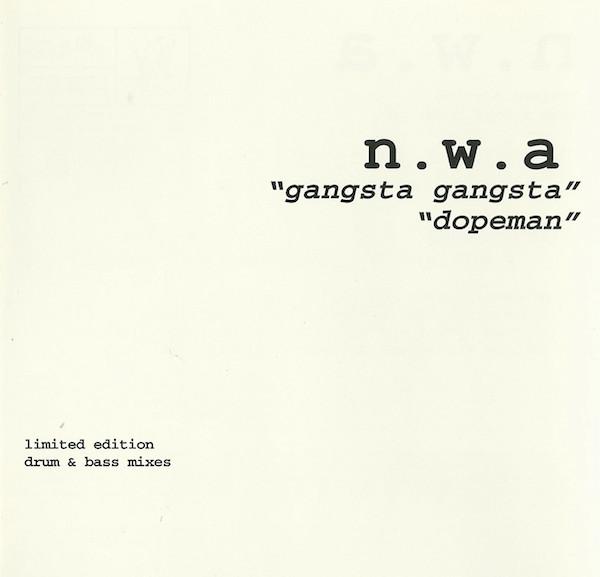 

CD N.W.A. - Гангста Гангста / Доупмен (Drum & B PCDS38683 Playland Record 1999 US Рэп и хип-хоп/R&B Б/У