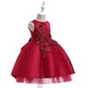 Birthday Dress For Baby Girls Halloween Party Dress NewBorn Christmas Red Clothing 6 8 Years Old Toddler Christening Gowns