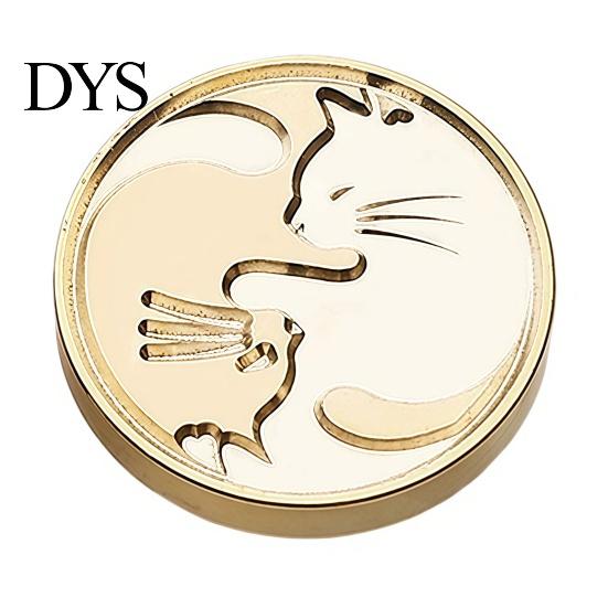 Decorative Embossed Stamp Brass Wax Seal Heads, Alphabet Christmas Sealing Personalized Gift Head for Envelope Wrapping Journal Scrapbook Decor Metal