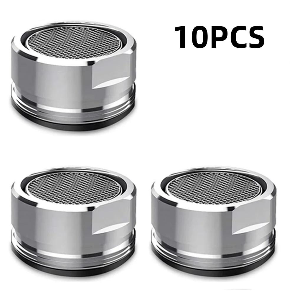 

10/3 шт. Фильтр для смесителя Экономия воды Аэратор для крана Резьба M24 Ванная латунь нержавеющая сталь Сменная фильтрующая сетка Смешанный носик 10pcs