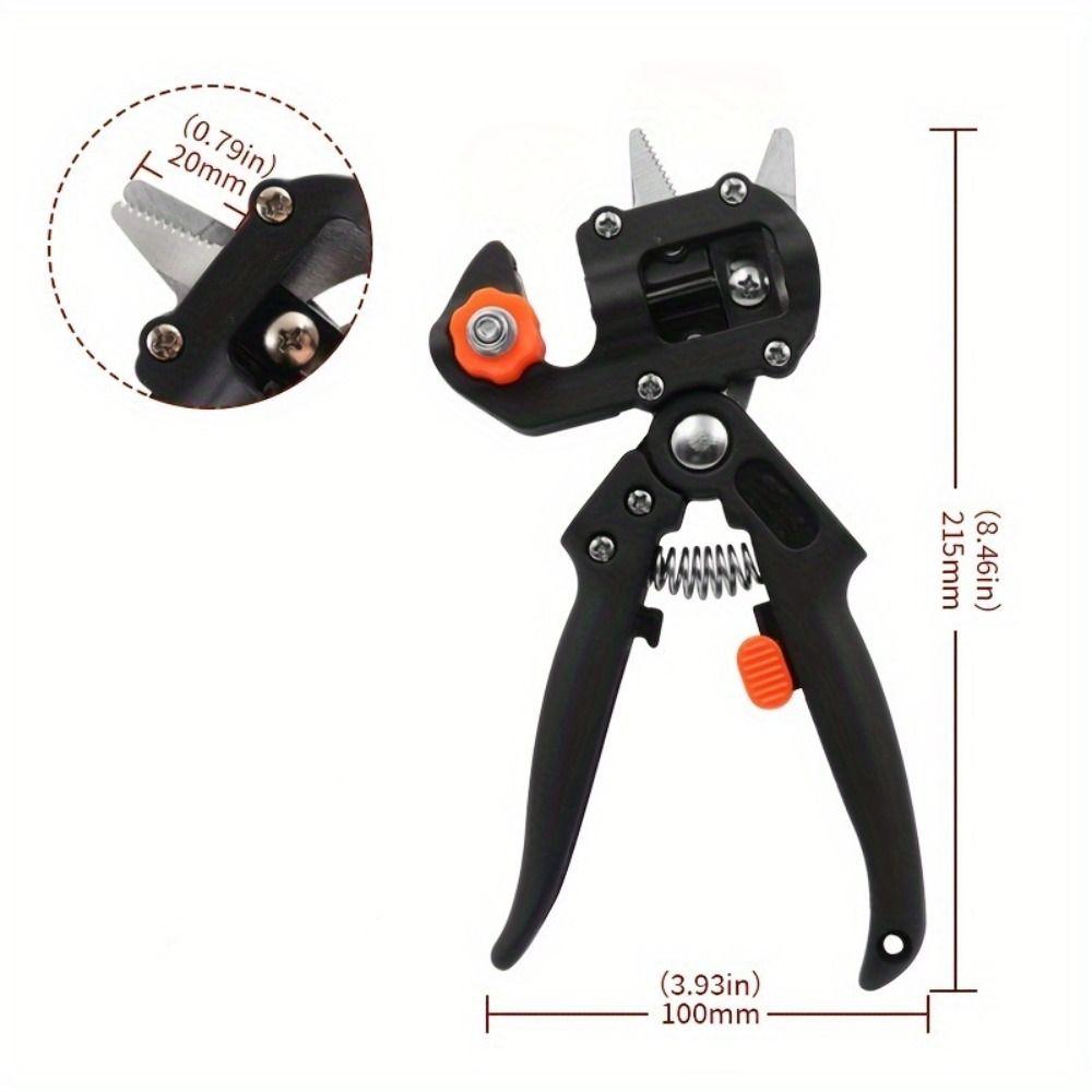 Multi-functional Grafting Scissor Convenient and Fast Branch Chopper Pruning Shears Professional Farming Pruning Plant Branch