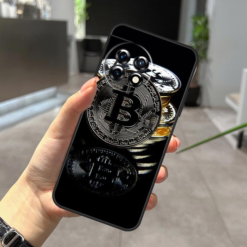 Bitcoin BTC Case For OnePlus Nord CE 5 2 3 4 Lite N20 N30 OnePlus 15 13 12 R 11 10 9 Pro 8T 10T 10R Cover