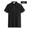 Custom Corporate Logo Polo Shirt - Short Sleeve Workwear for Summer Advertising & Team Outfits