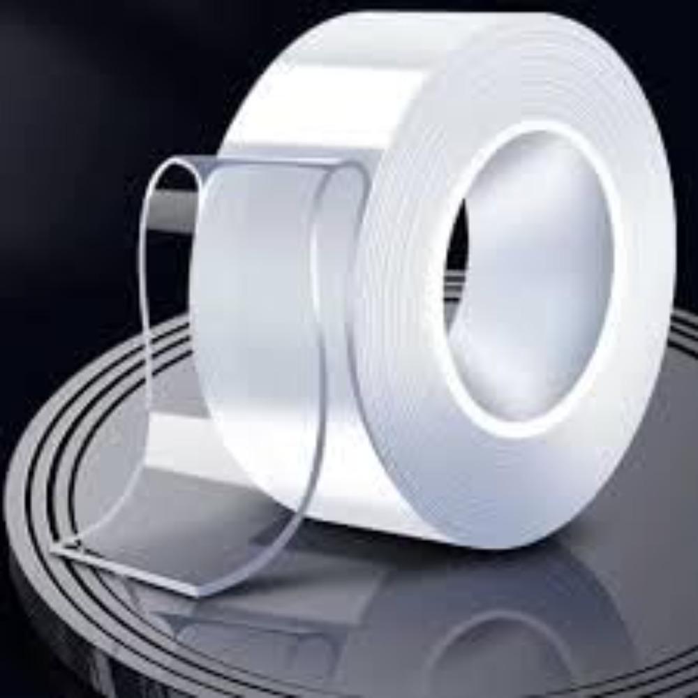 Home Life | Nano Tape | Double Sided | 16.4 FT & 8.2 FT (Combo Pk.) | Heavy Duty | Multipurpose | Removable | Transparent | 2pk. (XL)