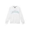 Jordan Essentials Diseño Estampado de Letras Sudadera Deportiva de Felpa con Cuello Redondo y Manga Larga para Hombre Blanca FV7461-100
