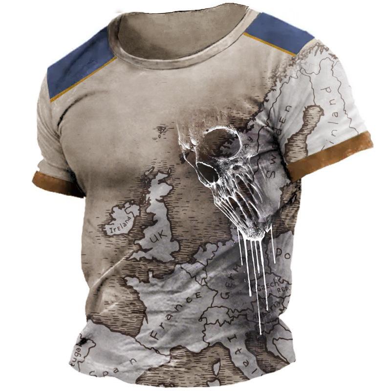 

Футболка Street Trend для пар, летняя, повседневная, свободная, в спортивном стиле, с короткими рукавами, с 3D-принтом, футболки мужские 6XL