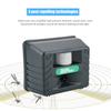 Ultrasonic 4 Alarm Sounds Electronic Pest Repellent for Bird  Wild Animals Outdoor