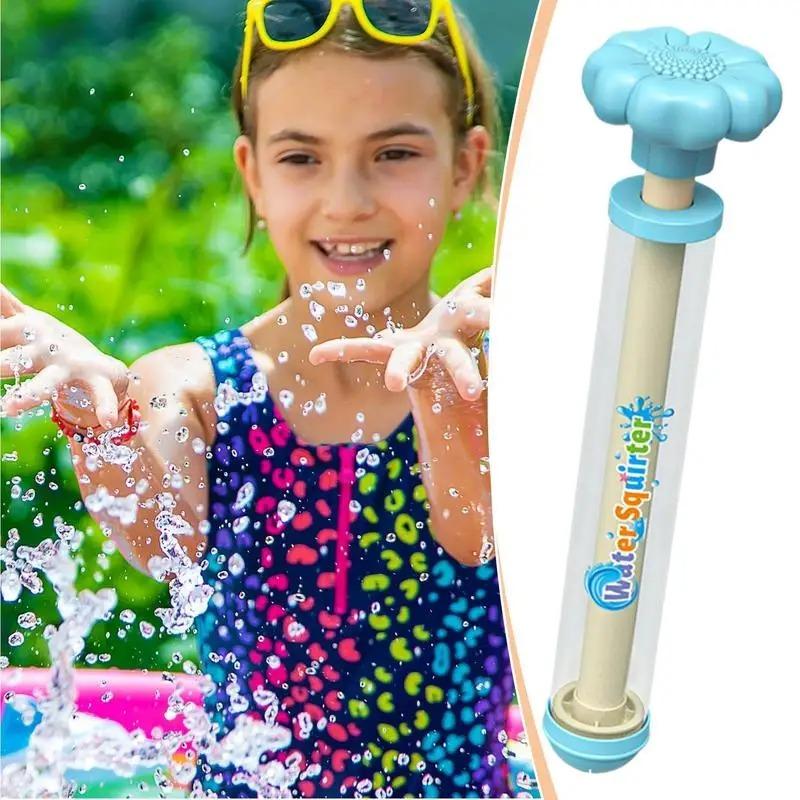 Fireworks Water Gun Pull-Out Waterguns for Adults Kids Pool Party Photography Props Summer Outdoor Water Play Toys for Children