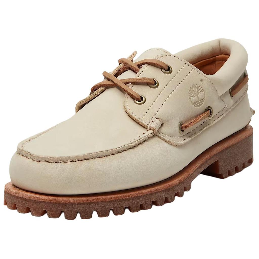 Timberland Lake House Versatile Comfortable Boat Shoes Men Shoes Beige TB0A2PDQEN7