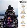 1pc Letter To Daughter Pattern Soft & Warm Polyester Knit Blanket, Digital Printed, All-Season Throw for Napping, Traveling, Sofa Yy250906032