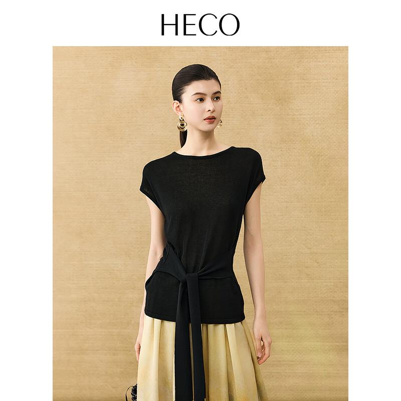 Heco Women's New Chinese Style Knit T-shirt