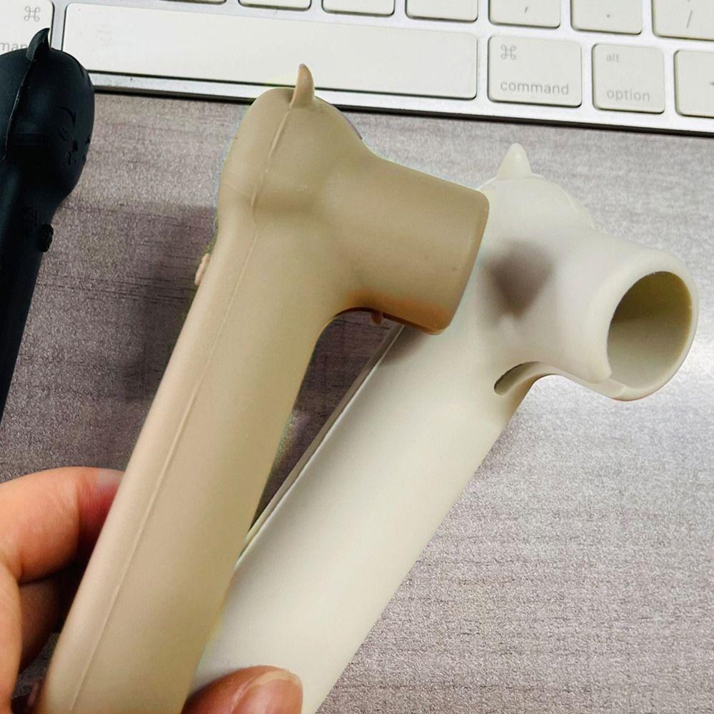 Silicone Door Knob Cover Anti-collision Cold-proof Door Handle Cover Anti-Slip Cartoon Cat Kids Safety Doorknob Protector