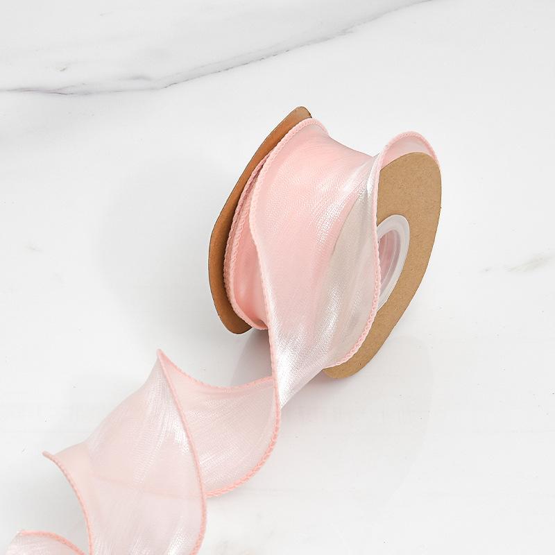 

Рыбий хвост пряжа Бриз атласная блестящая лента Гибискус атласная вьющаяся лента Цветок Медуза Огни Торт Украшения Лента-бордюр Поделки Изготовление лент 6cm*9m