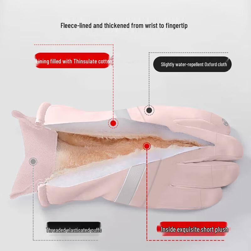 Woodpecker Winter Thermal Outdoor Gloves