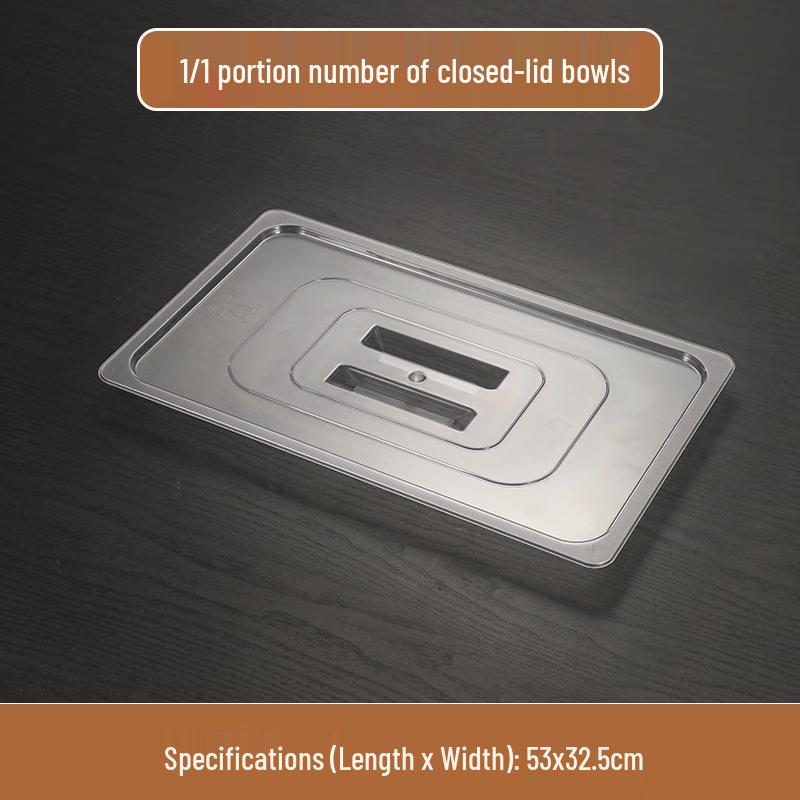 Transparent Acrylic 1/1 GN Food Pan Lid