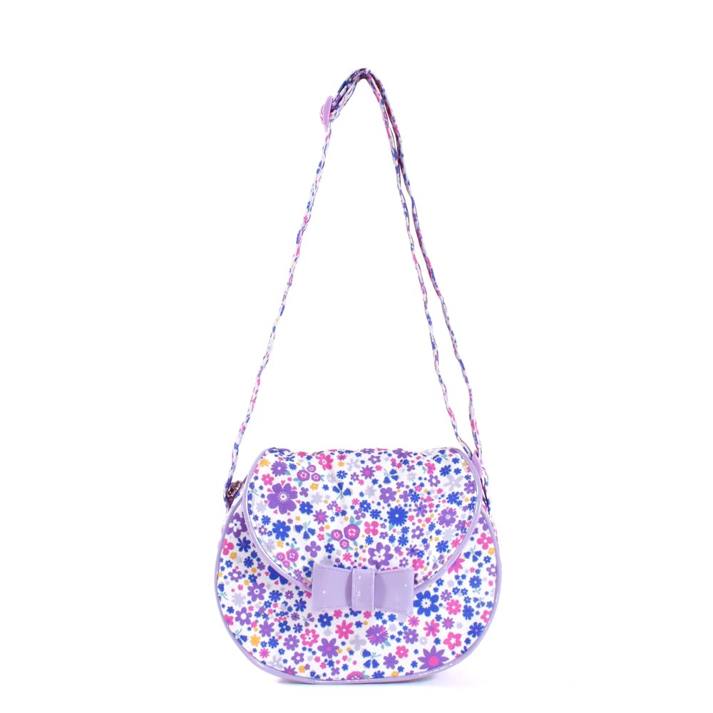 COLORFUL CANDY STYLE Pochette PET Flower pattern airy shower (lavender)