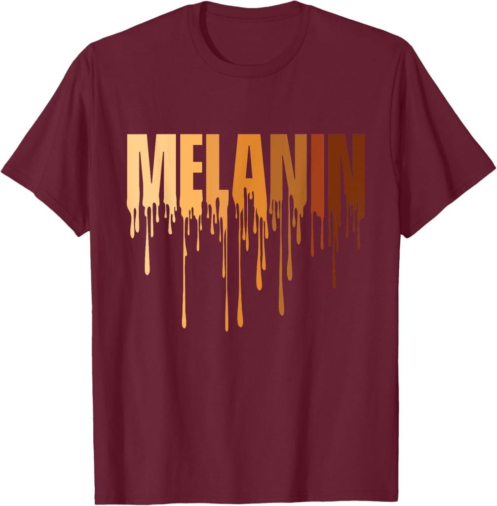 Melanin - MLK Day Black History African Roots Civil Unisex T-Shirt