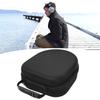 Headphone Case Waterproof Hard Shell Inner Mesh Pocket Protective Air Purifying Headset Carry Bag wi