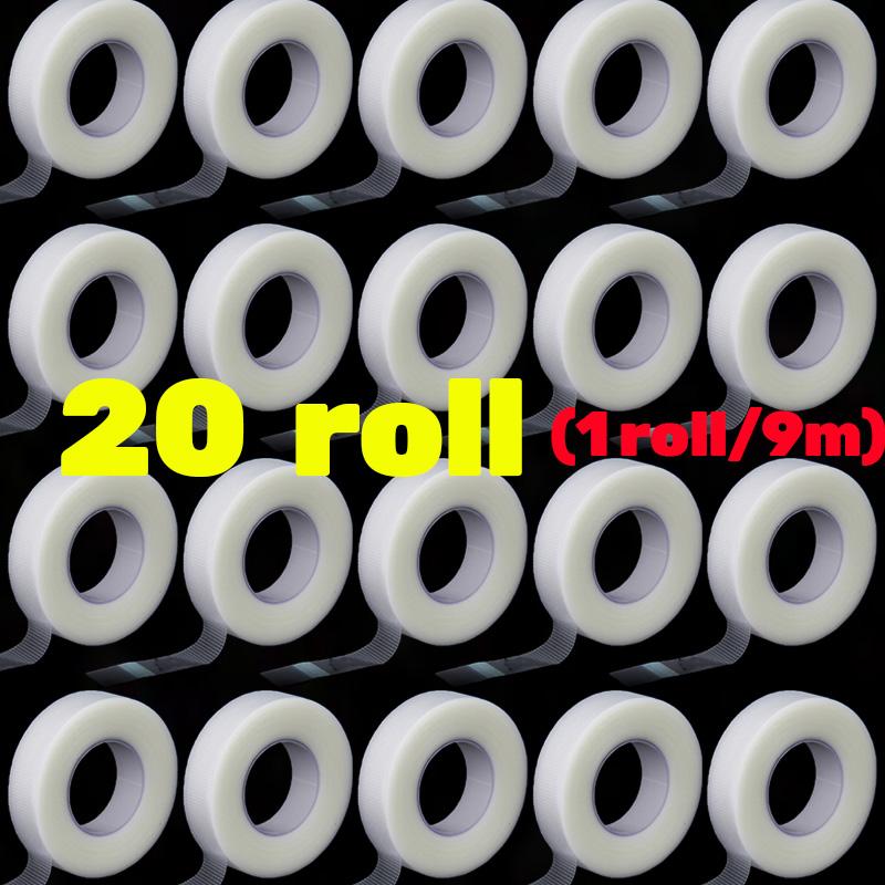 1-30 Rolls Eyelashes Extension PE Adhesive Tape Breathable Easy To Tear Lashes Grafting Under Eye Pad Micropore Tape Makeup Tool