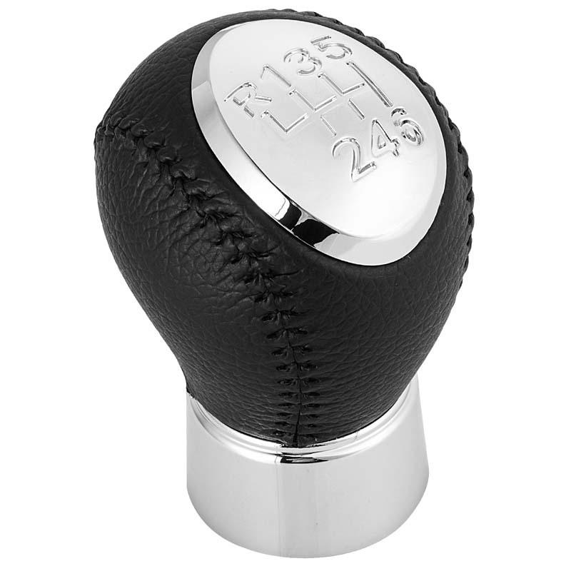 5/6 Speed Leather Gear Shift Knob for Mazda 3 5 6 626 RX-8 323 - Car Transmission Shifter Handle, Durable Auto Accessories