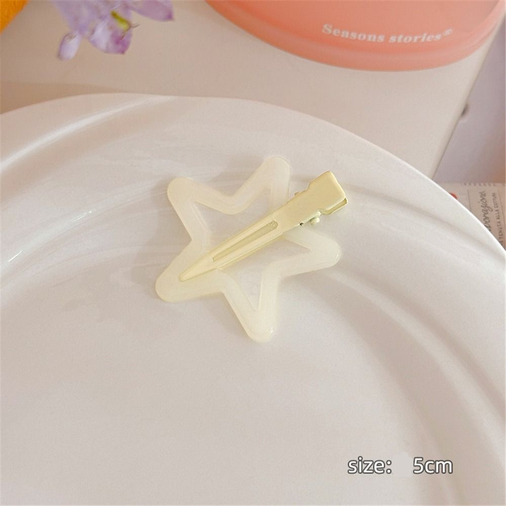 Colorful Star BB Hair Clips Cute Side Barrettes Hair Grip High Quality Star Hairpin