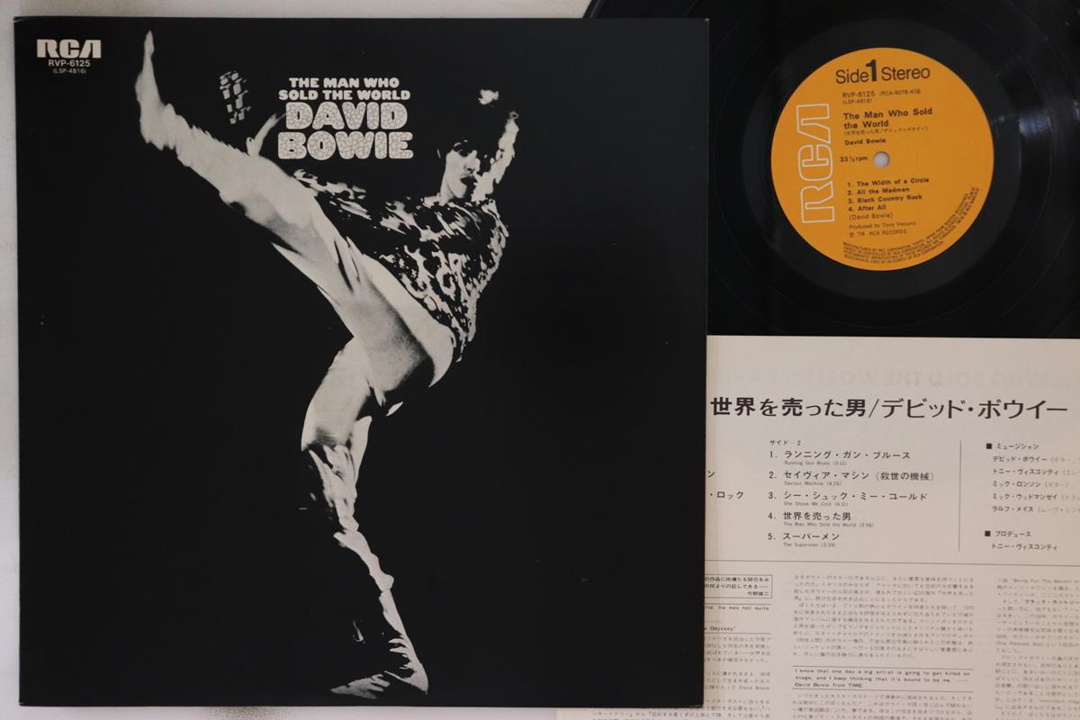 

LP Пластинка ДЭВИД БОУИ - Человек, продавший мир RVP6125 RCA 1976 Япония Рок Б/У